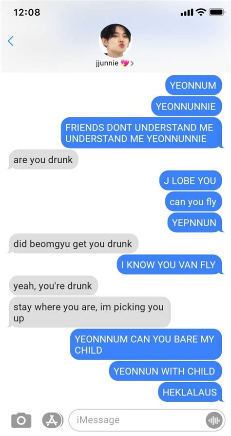 Beomgyu Text Au On Tumblr