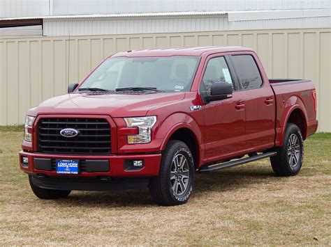 All New 2024 Ford F150 XLT SuperCrew 4X4 in Ruby Red Metallic