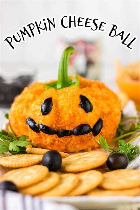 Make This Pumpkin Shaped Cheese Ball For Halloween Restless Chipotle