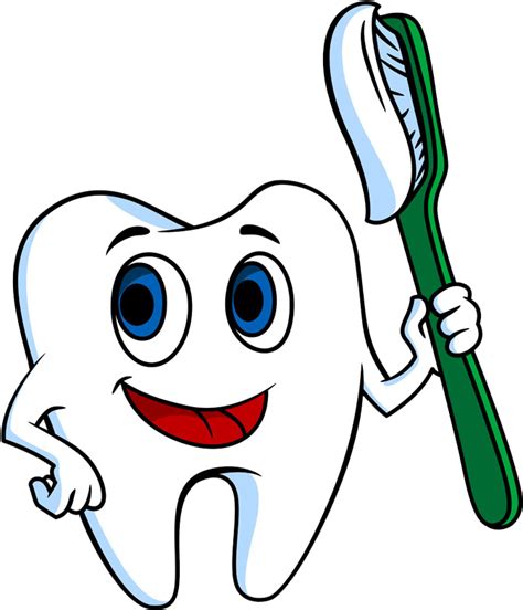 Clip Art Transparent Dentist Drawing Tooth Brushing Png Download