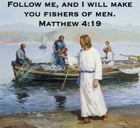 I Love The Bible Follow Me And I Will Make You Fishers Of Men
