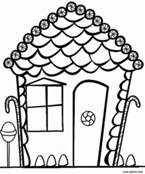 This gingerbread man (or woman, boy or girl) is ready to serve as a blank page for your creativity, or use this little guy or gal as a template for crafts or cooking! Printable Gingerbread House Coloring Pages For Kids