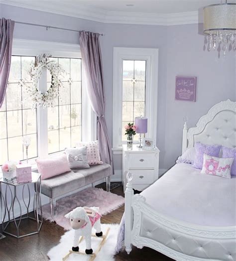 Lovely Lavender Fairytale Girls Bedroom — Decor For Kids Girl