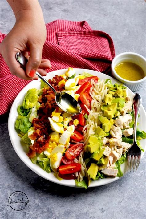 Cobb Salad Easy Summer Meal A Pinch Of Healthy