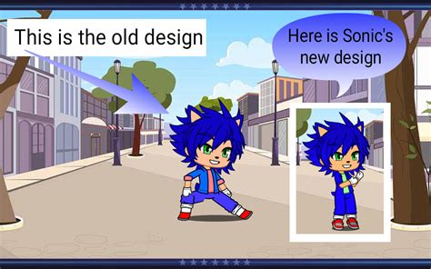Gacha Club Sonic With Old Design By Specialfunworld On Deviantart