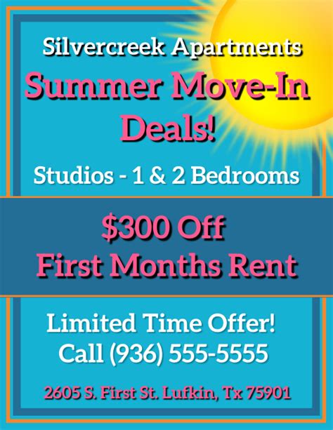 Summer Deals Template Postermywall