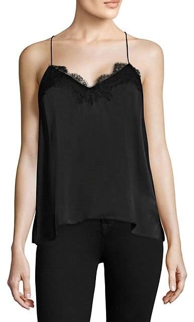 Cami Nyc Racer Silk Charmeuse Camisole Shopstyle Tops