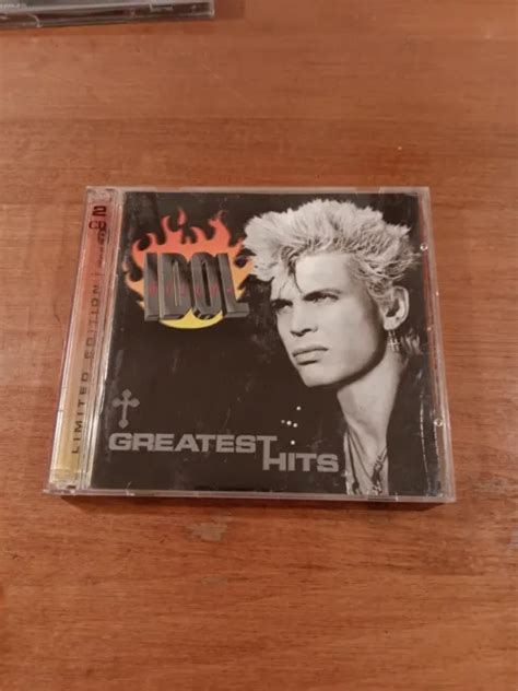 Billy Idol Greatest Hits édition Limitée 2cd 2001 Conteurs