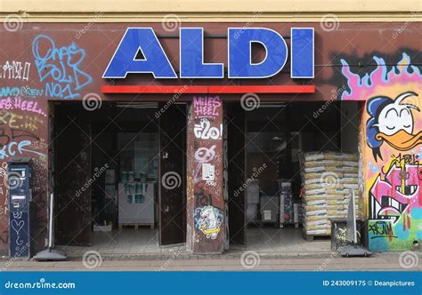 Deutsche Aldi Grocery Store In Copenhagen Denmark Editorial Image