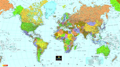 Mapa Politico Del Mundo Tamaño Completo Ex