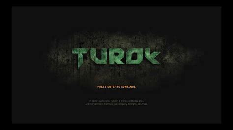 Aliens But With Dinosaurs Turok 2008 01 Intro Youtube