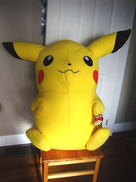 42 Giant Large Pikachu Pokemon Stuffed Plush Doll 500 Firm