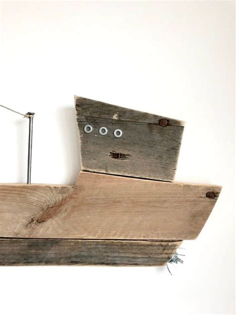 Wooden Ship Art Wooden Ocean Boat Wall Art Home Decor Hone And Etsy