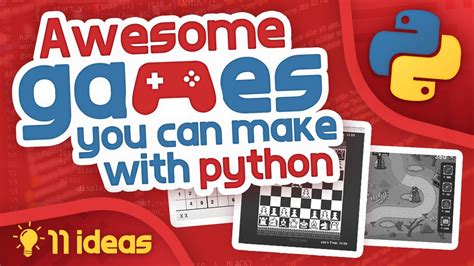Python Projects Ideas 11 Awesome Games You Can Make With Python