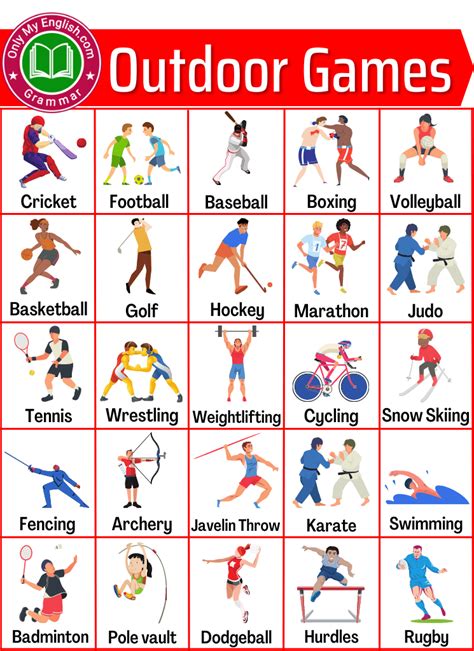 List Of Outdoor Games Name With Picture Onlymyenglish Good