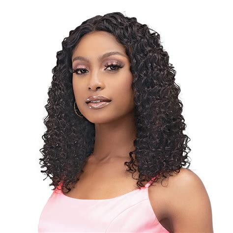 janet collection natural virgin remy indian hair hd swiss lace front wig luscious