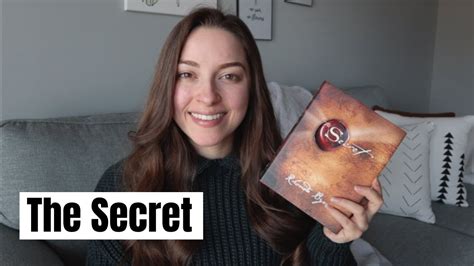 The Secret Book Review Law Of Attraction Youtube