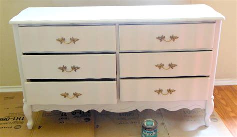 French Provincial Dresser Makeover Chics And Salsa