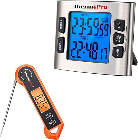 Review Thermopro Tp19h Digital Meat Thermometer Thermopro Tm02
