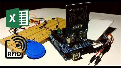 Rfid Rc522 With Excel Using Arduino As A Attendance System Youtube