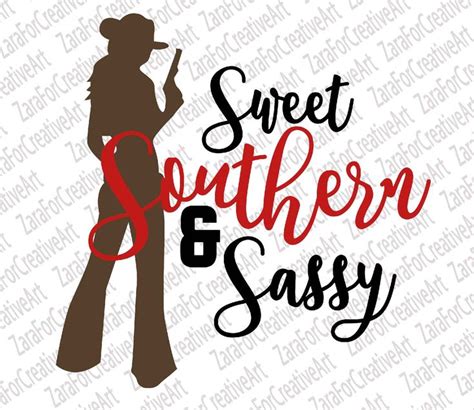 sweet southern and sassy svg dxf png 84344 svgs design bundles southern svg svg sassy