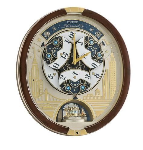 Seiko Melodies In Motion Musical Wall Clock 2019