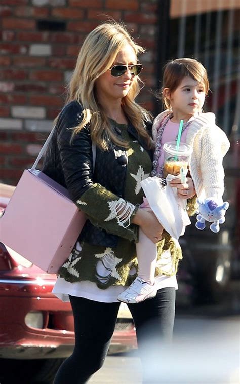 Sarah Michelle Gellar With Her Daughter Charlotte As They Go Out For