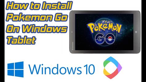 In map view, tap the main menu. How to Install Pokemon GO on Windows Tablet - YouTube