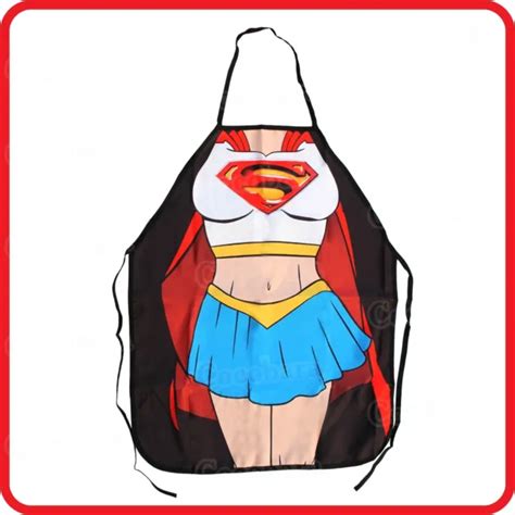 Apron Attitude Funny Sexy Super Woman Girl Lady Cooking Costume Hens Night Party 9 61 Picclick