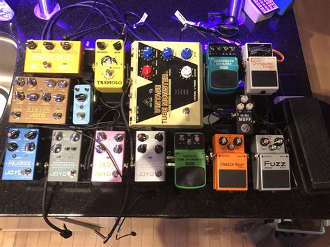 My First Pedalboard Build Mostly Budget Pedals Scrolller