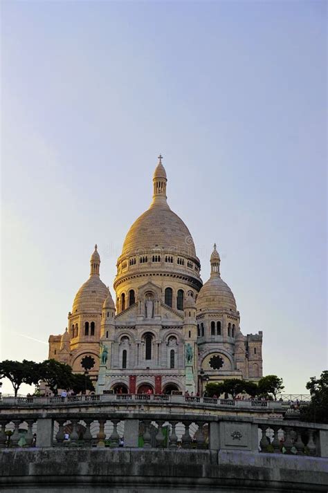 The Sacre Coeur Basilica Paris France Editorial Photo Image Of