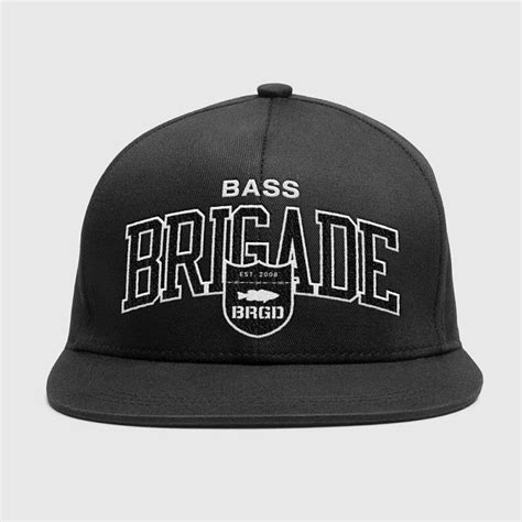 Bass Brigade Europe Headwear Nwa Brigade Black Snapback