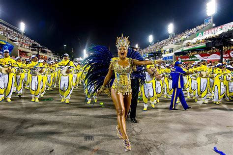 Rio De Janeiro Carnivals Samba Finale Provides Spectacular Close To