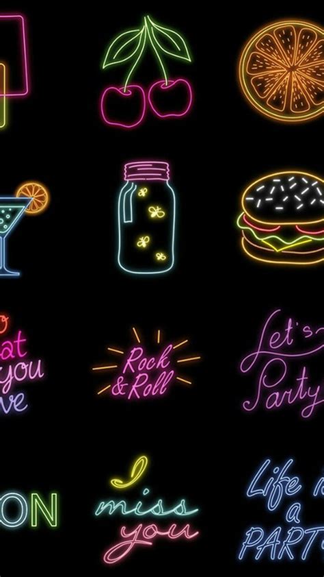 Cute Neon Wallpapers Top Free Cute Neon Backgrounds Wallpaperaccess