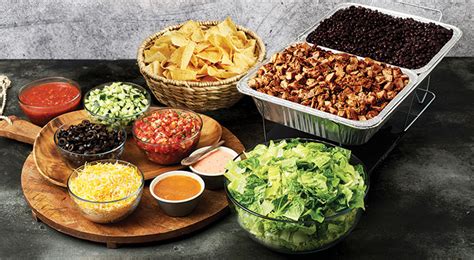 The easiest way to ruin a salad is by adding too much to it, stebner says. Mexican Food Bar Catering: Fajita, Taco, Nacho, Salad | Moe's