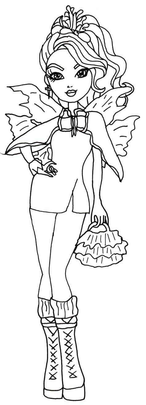 If the 'download' 'print' buttons don't work, reload this page by f5 or command+r. Desenho de Faybelle Thorn para colorir - Tudodesenhos