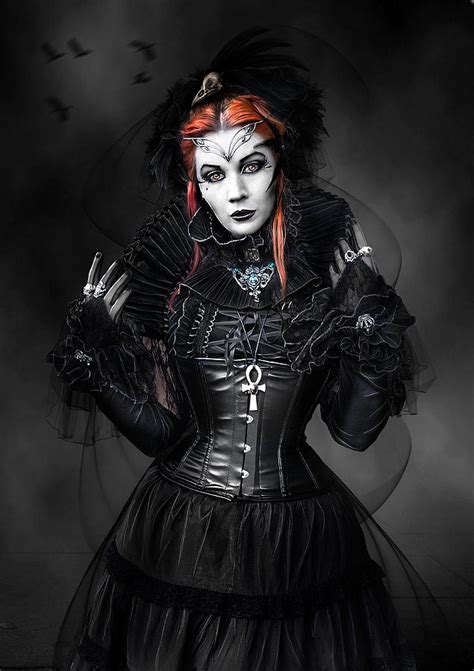R A V E N Goth Victorian Goth Beautiful Dark Art