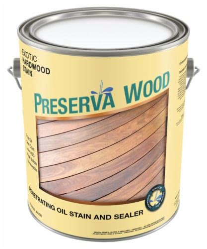 Preserva Wood Transparent Exotic Hardwood Oil Based Penetrating Wood
