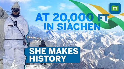 Who Is Captain Shiva Chauhan The First Woman Officer Deployed At Siachen Glacier YouTube