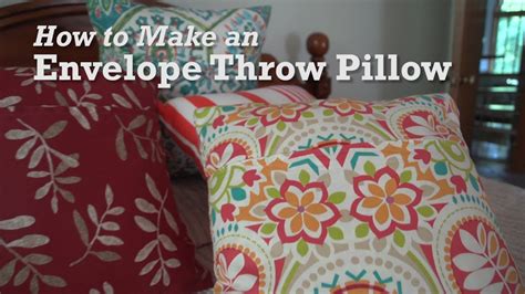 A wide variety of making sofa pillows options are available to you, such as neck, hotel and seat.you can also choose from massage. How to Make an Envelope Throw Pillow - YouTube
