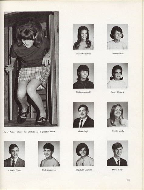 1970 Yearbook Seniors Center Line High School Memories