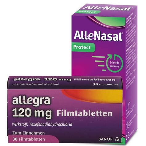 Allenasal® Protect Schützt Bei Heuschnupfen Allegra® 120mg