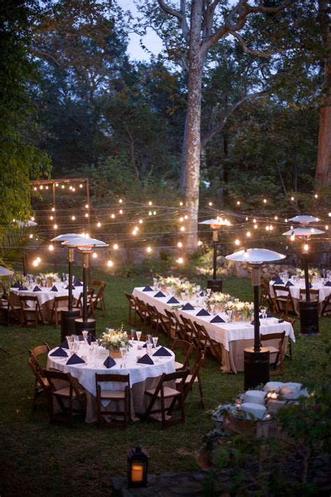 Elegant Montecito Estate Wedding Romantic Backyard Outdoor Wedding