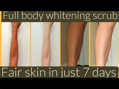 Have you got an unwanted tan? Full Body(Skincare) Whitening Scrub For Natural Fairness ...