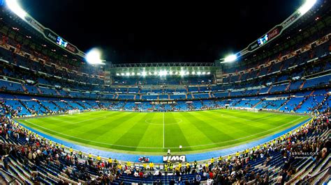 Real Madrid Santiago Bernabeu Stadium Wallpapers Pixelstalknet