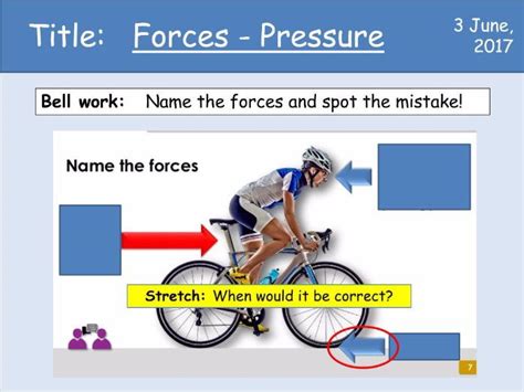 Year 7 Forces Lesson 6 Pressure Teaching Resources