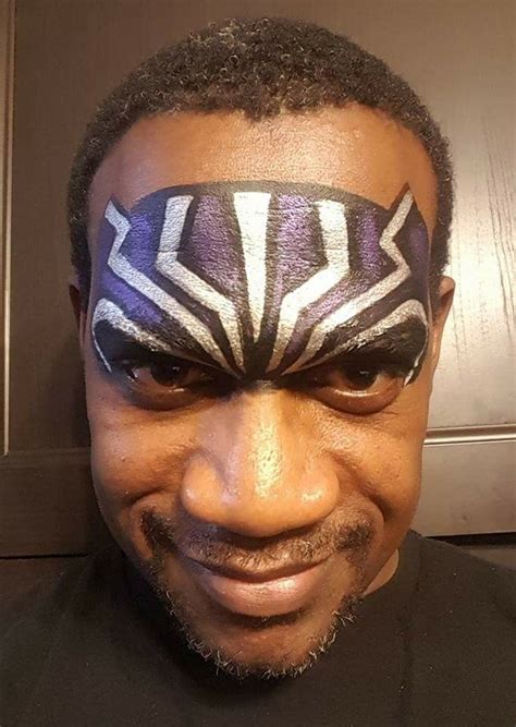 Face Paint Black Panther Paintgf