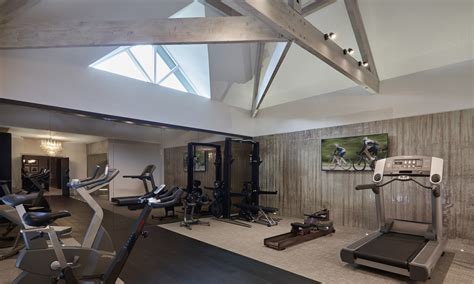 Portlands Residence Contemporary Home Gym Cheshire By Elite