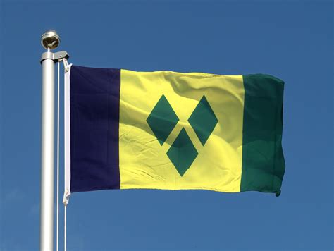Cheap Flag Saint Vincent And The Grenadines 2x3 Ft Royal Flags