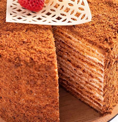 medovik russian honey cake recipe by pastry workshop pastry workshop
